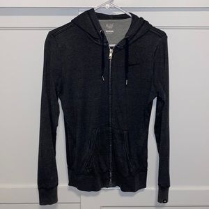 Nike Gray Zip Up Hoodie